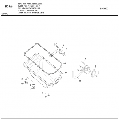 MANITOU MHT-X 790曼尼通礦用叉車 約翰迪爾4045HMC85發(fā)動機油池-潤滑油池