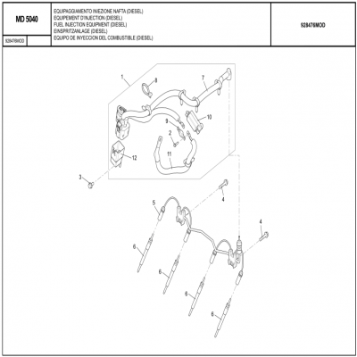 MANITOU MHT-X 790曼尼通礦用叉車 約翰迪爾4045HMC85發(fā)動(dòng)機(jī)- 燃油噴射設(shè)備（柴油）