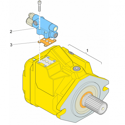 安百拓Epiroc ST7 地下鏟運(yùn)機(jī) 柱塞泵 - 柱塞泵